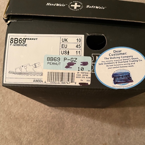 MEN's Dr Martens Leather Sandals NWB - Picture 4 of 7